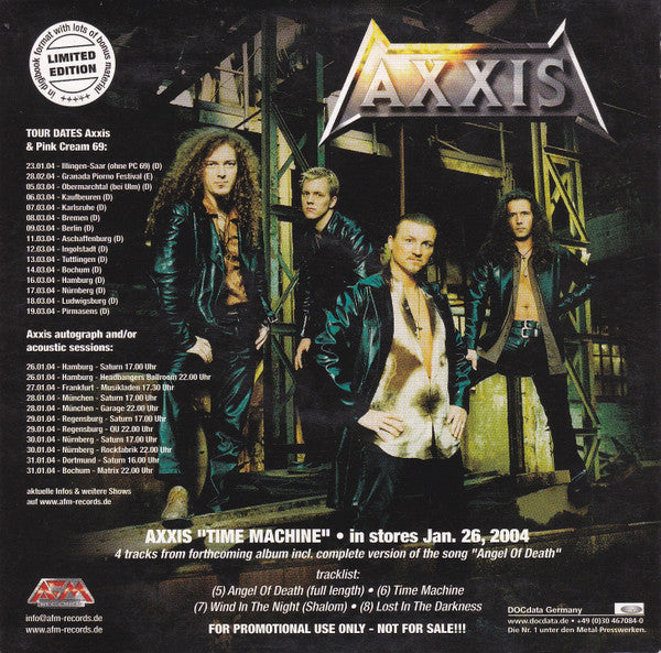 Dionysus  / Axxis  - Tour Promo 2003