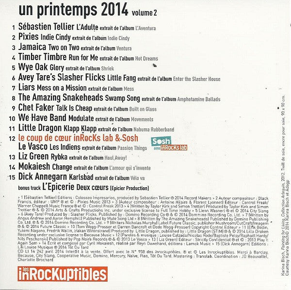 Un Printemps 2014 - Volume 2