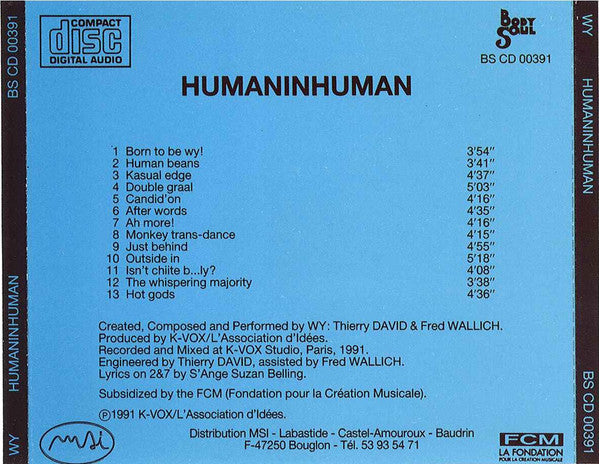 Wy  - Humaninhuman