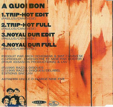 Les Negresses Vertes - A Quoi Bon (Remixes)