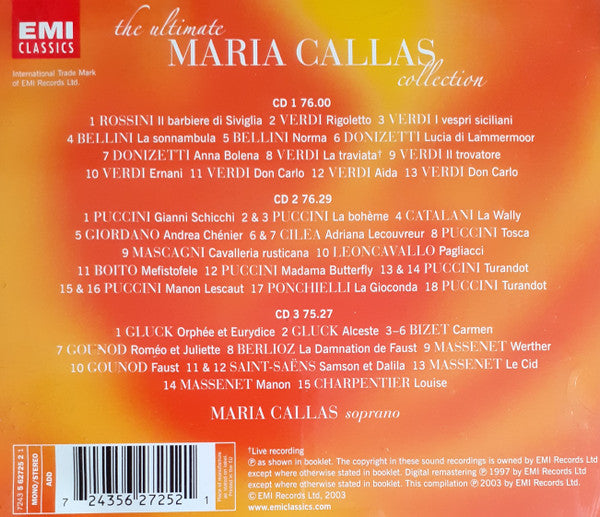 Maria Callas - The Ultimate Maria Callas Collection