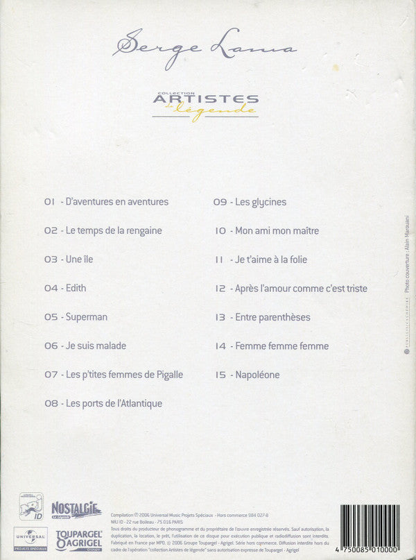 Serge Lama - Collection Artistes De Légende