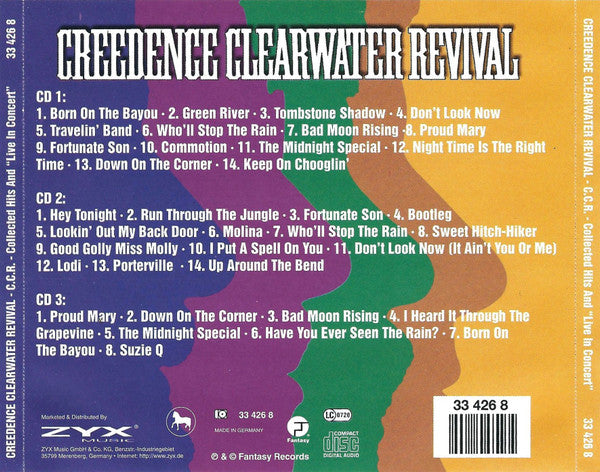 Creedence Clearwater Revival - C.C.R. - Collected Hits And Live In Concert