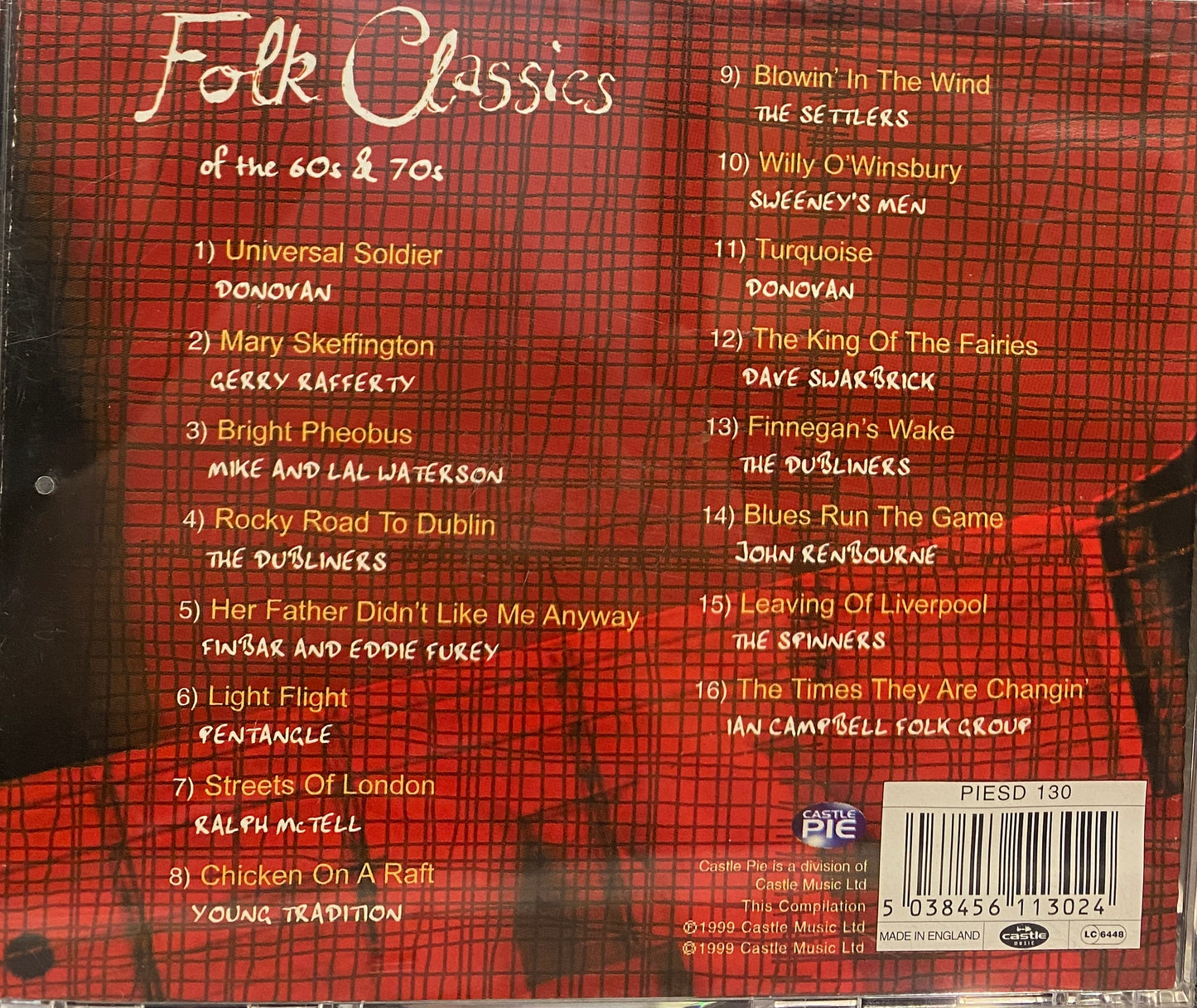 Folk Classics of the 60 & 70