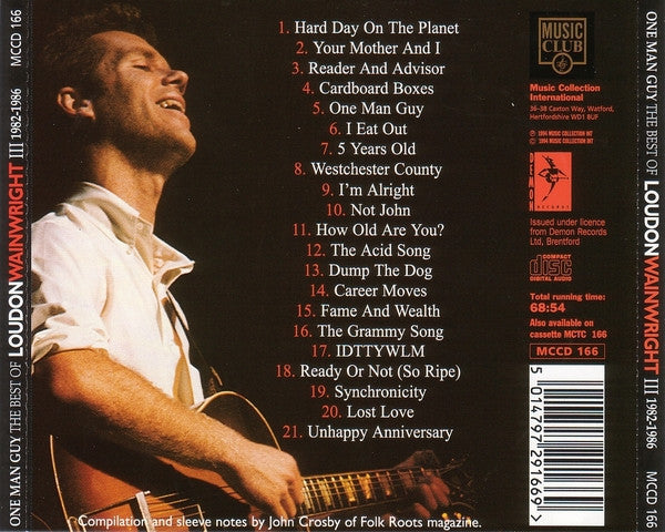 Loudon Wainwright III - One Man Guy The Best Of 1982-1986