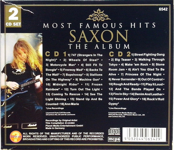 Saxon - Most Famous Hits - The Album