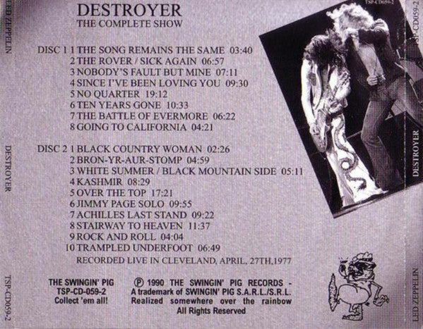 Led Zeppelin - Destroyer (The Complete Show)