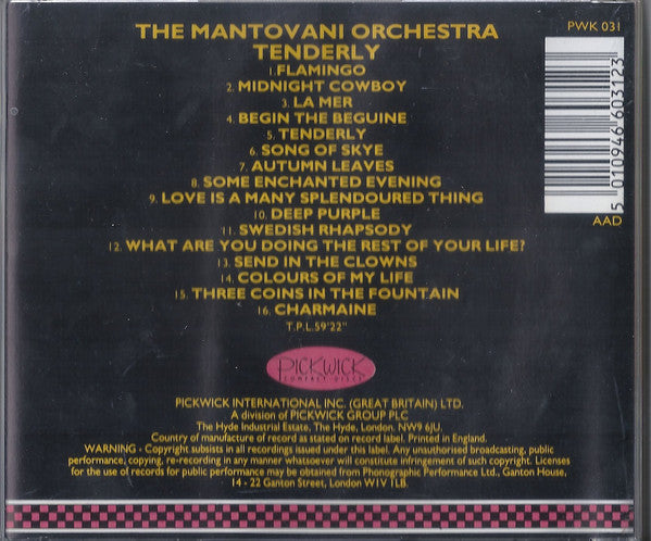 Mantovani And His Orchestra - Tenderly