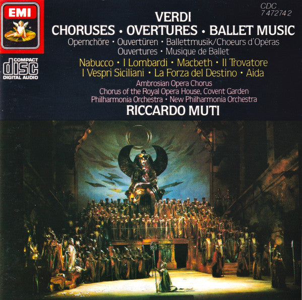 Giuseppe Verdi, Riccardo Muti - Choruses / Overtures / Ballet Music