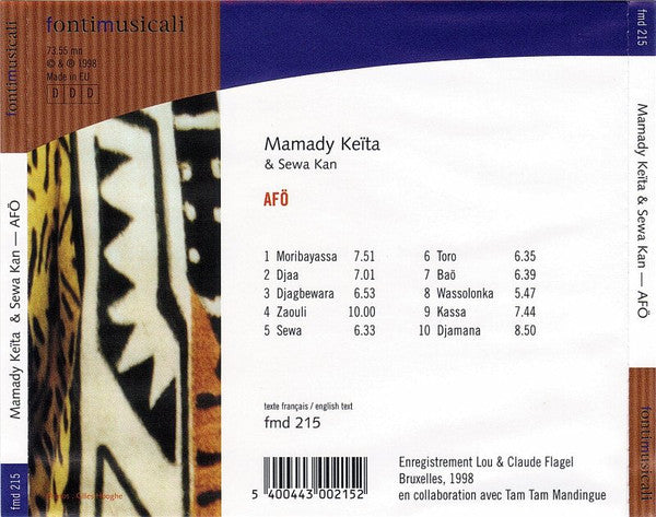 Mamady Keïta & Sewa Kan - Afö