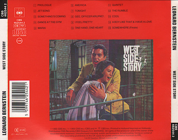 Leonard Bernstein - West Side Story (The Original Sound Track Recording)