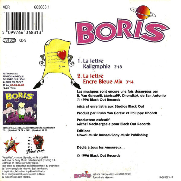 Boris  - La Lettre