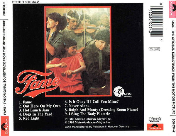 Fame - The Original Soundtrack From The Motion Picture