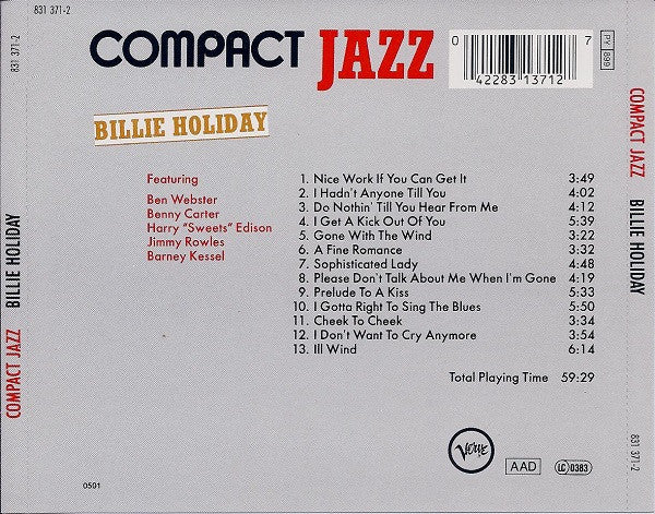 Billie Holiday - Billie Holiday