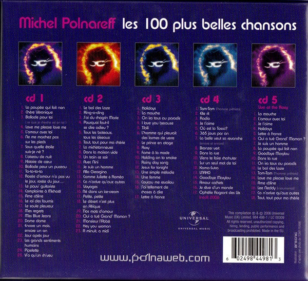 Michel Polnareff - Les 100 Plus Belles Chansons