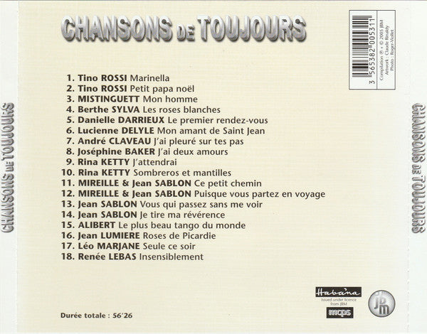 chansons De Toujours