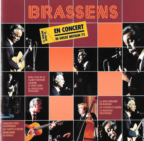 Georges Brassens - In Great Britain