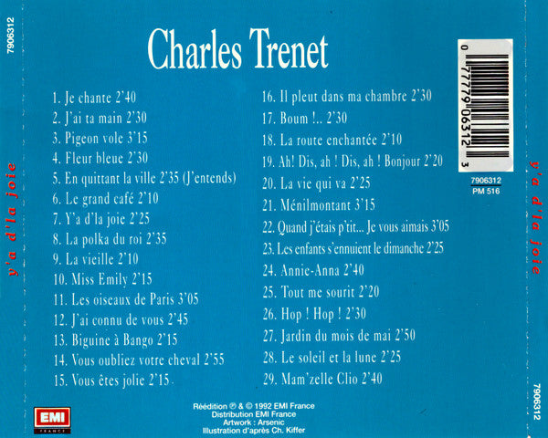 Charles Trenet - Y'A D'La Joie