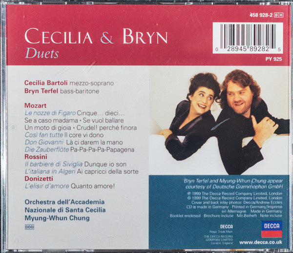 Cecilia Bartoli & Bryn Terfel, Orchestra dell'Accademia Nazionale di Santa Cecilia, Myung-Whun Chung - Duets