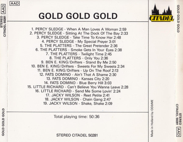 The platters - Gold Gold Gold