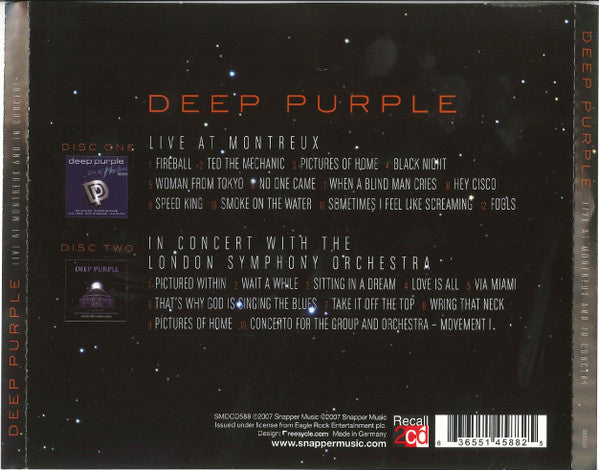 Deep Purple - Live At Montreux And In Concert