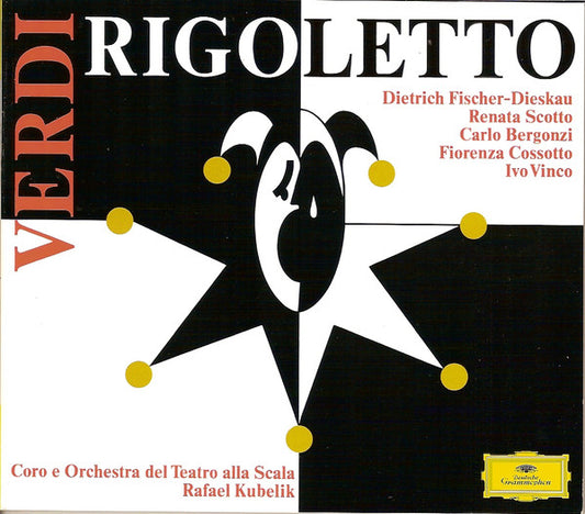 Giuseppe Verdi - Dietrich Fischer-Dieskau, Renata Scotto, Carlo Bergonzi, Fiorenza Cossotto, Ivo Vinco, Coro Del Teatro Alla Scala E Orchestra Del Teatro Alla Scala, Rafael Kubelik - Rigoletto