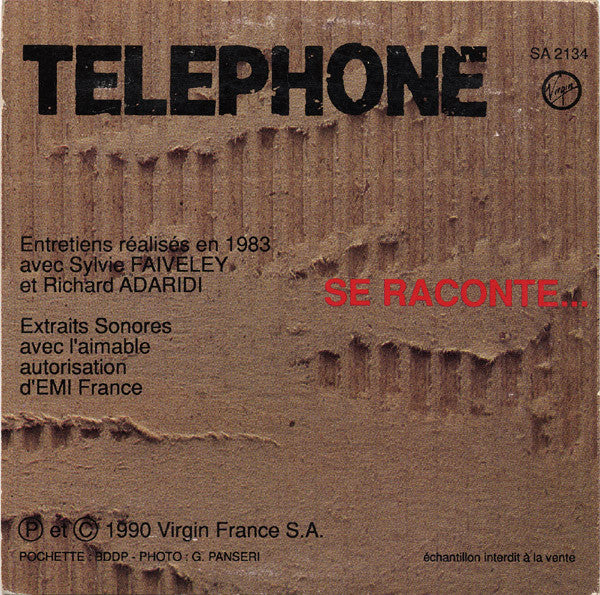 Téléphone - Se Raconte…