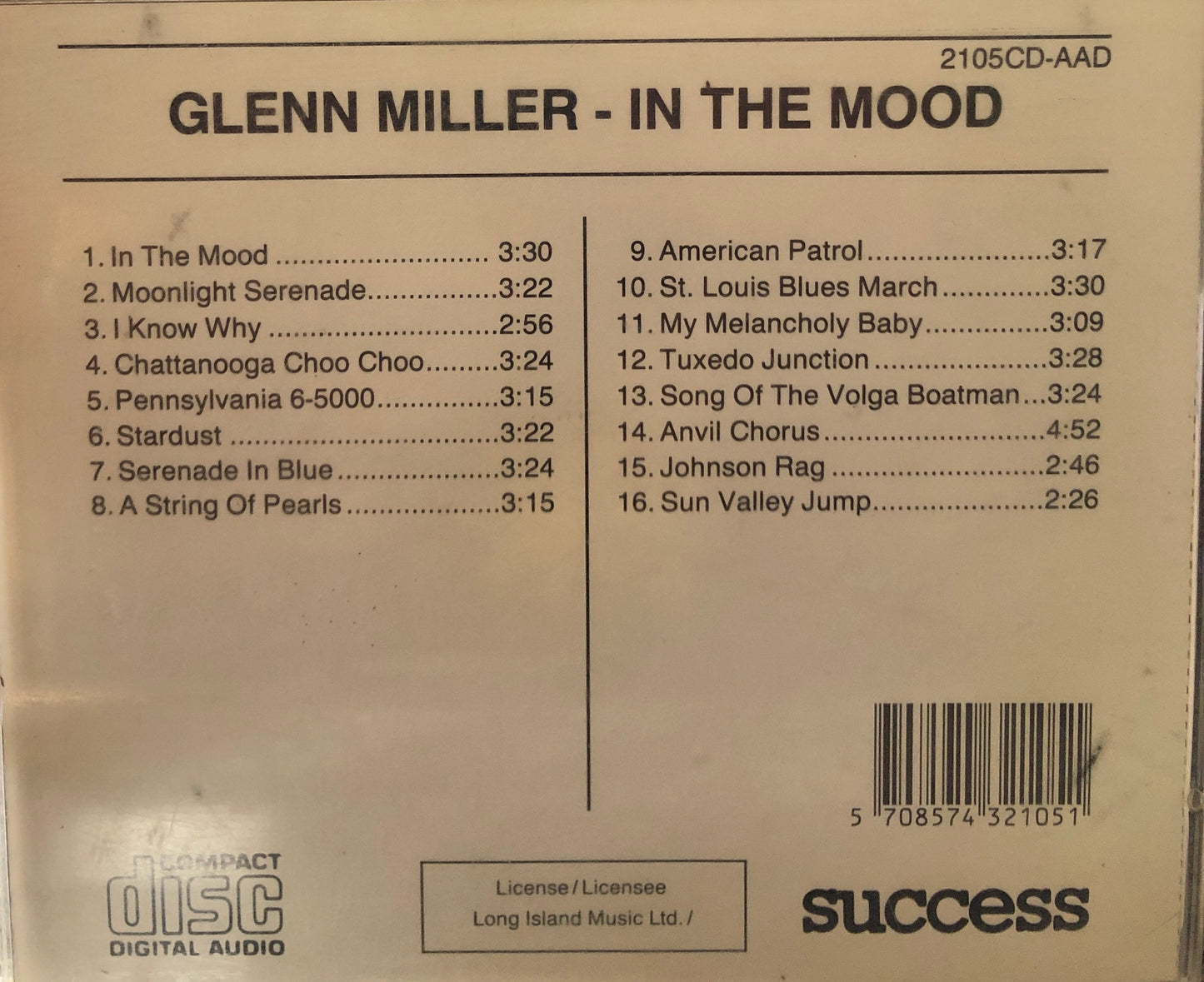 Glenn Miller - In The Mood