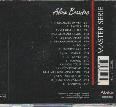 Alain Barriere - Master Serie