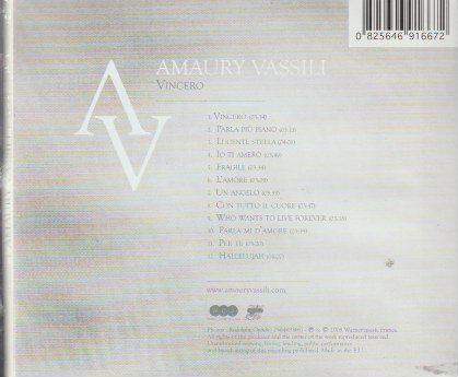 Amaury Vassili – Vincerò