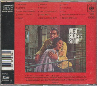 West Side Story - The Original Sound Track Recording