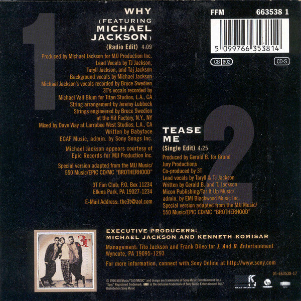 3T Featuring Michael Jackson - Why