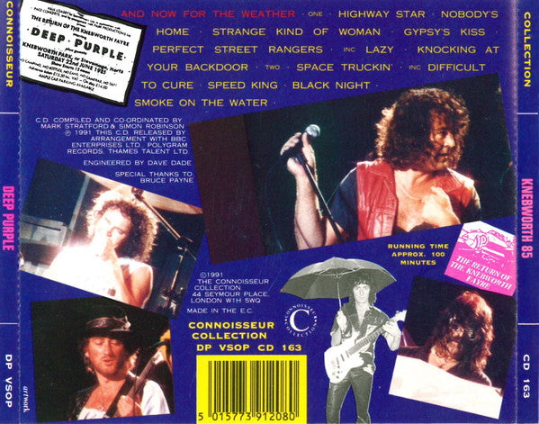 Deep Purple - In The Absence Of Pink - Knebworth 85