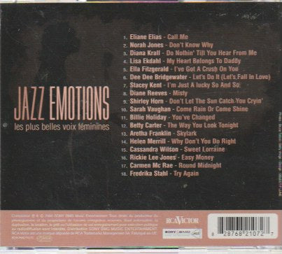 Jazz Emotions - Les plus belles voix féminines