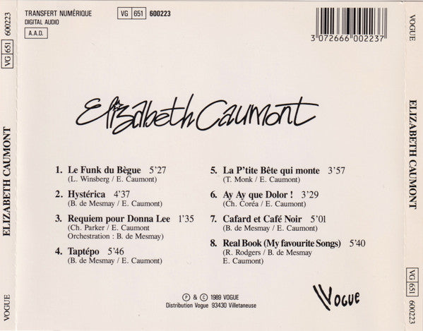 Elizabeth Caumont - Elizabeth Caumont