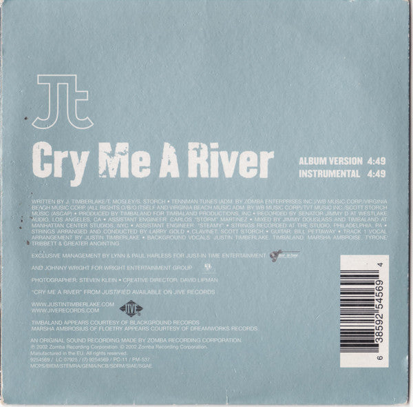 Justin Timberlake - Cry Me A River