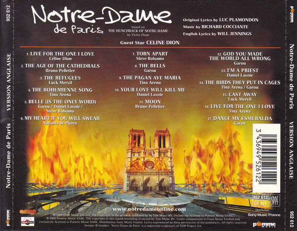 Notre-Dame De Paris (Version Anglaise)