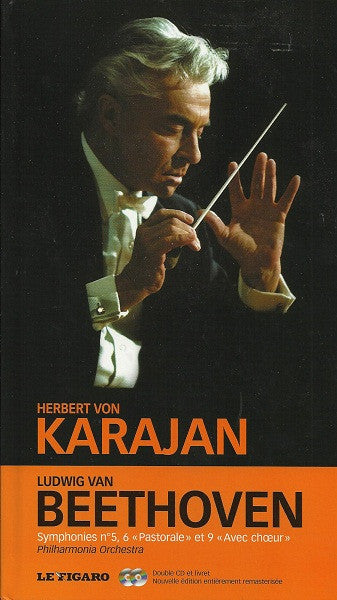 Herbert von Karajan, Ludwig van Beethoven, Philharmonia Orchestra - Symphonies N°5, 6 "Pastorale" Et 9 "Avec Chœur"