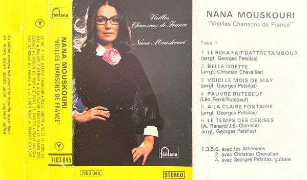 Nana Mouskouri - Vieilles Variété Françaises De France