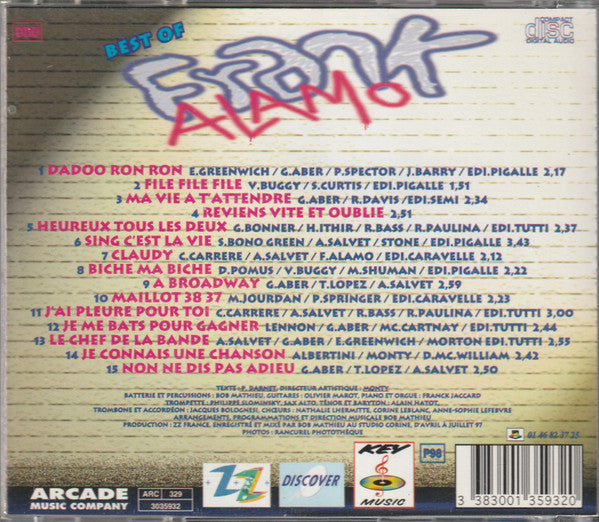 Frank Alamo - Best Of - Nouveaux Enregistrements