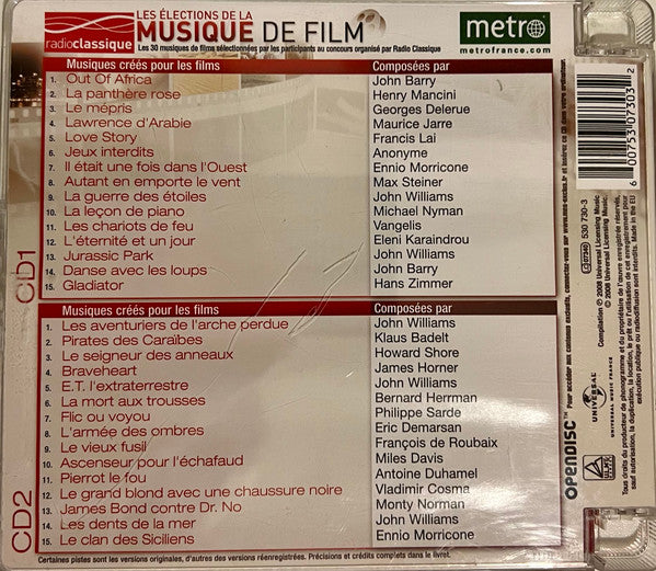 Les Elections De La Musique De Film