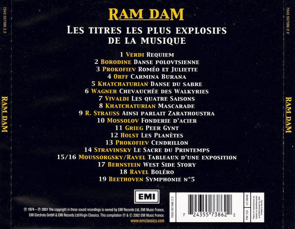 Ram Dam - Les Titres Les Plus Explosifs de la Musique