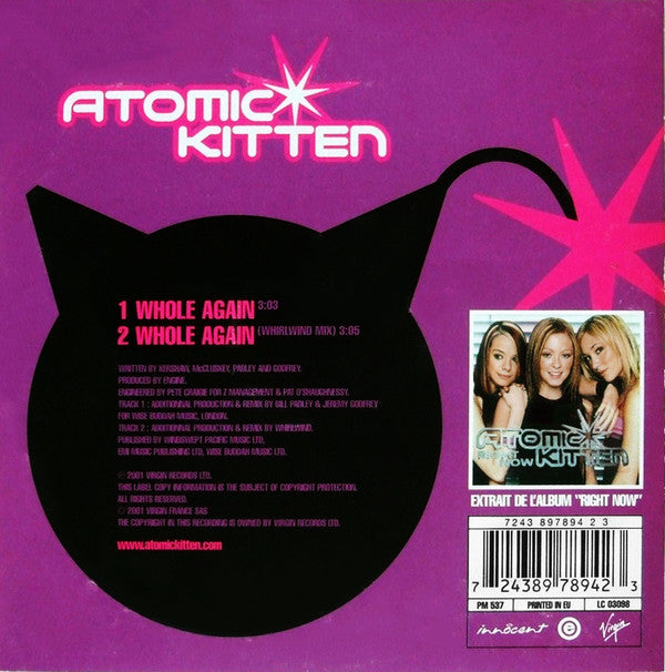 Atomic Kitten - Whole Again