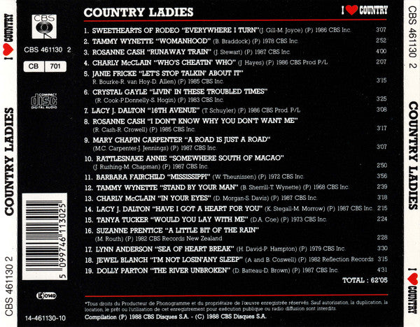 Country Ladies - I Love Country