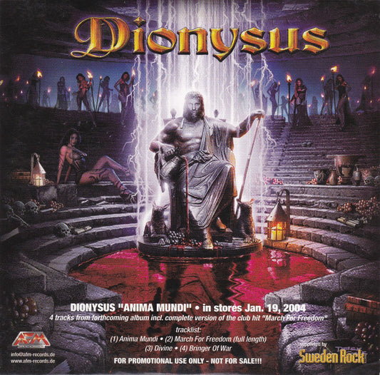 Dionysus  / Axxis  - Tour Promo 2003