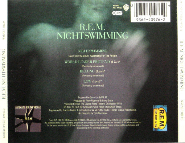 R.E.M. - Nightswimming