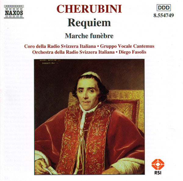 Luigi Cherubini, Coro Della Radio Televisione Della Svizzera Italiana, Gruppo Vocale Cantemus, Orchestra Della Radio Televisione Della Svizzera Italiana, Diego Fasolis - Requiem / Marche Funèbre