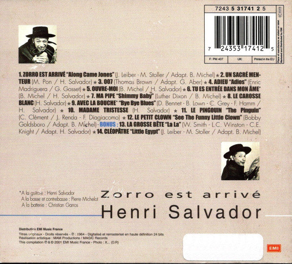 Henri Salvador - Zorro Est Arrivé..