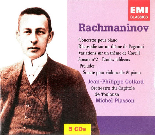 Jean-Philippe Collard, Orchestre National Du Capitole De Toulouse, Michel Plasson, Sergei Vasilyevich Rachmaninoff - Rachmaninov Concertos Pour Piano