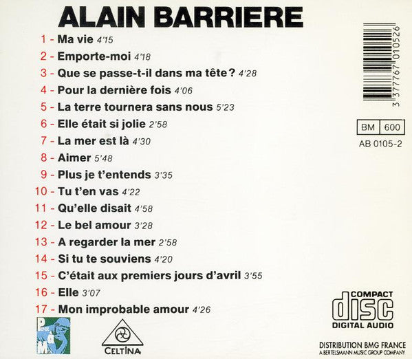 Alain Barrière - Collection - Vol. 1